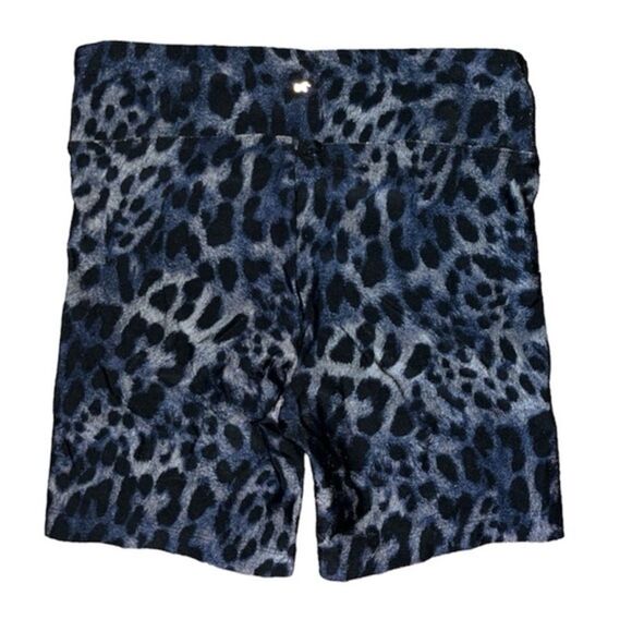 Koral Slalom Cheetara High Rise Bike Shorts In Blue - Picture 3 of 5
